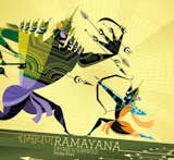 The cover of Ramayana: Divine Loophole shows Prince Rama squaring off against the demon king Ravana.