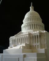 Plaster model of United States Capitol , Model by Timothy Richards, Bath, England. Image courtesy of RIBA Library Drawings and Archives Collections