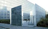 The courtyard entry and facade of L'Institut du Monde Arabe by Jean Nouvel in Paris, France.  Search “passivhaus institut announces 2014 finalists” from Eight Questions for Frank Muytjens