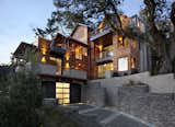 The Hillside Residence by Scott Lee of SB Architects in conjunction with Arcanum Architecture is in Mill Valley.