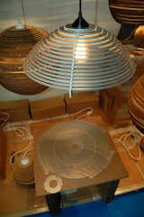 The fellows at Graypants, which is based in Seattle, create their Steplights lamps from one single piece of recycled aluminum.