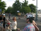 We cruised along the Hudson river on the West Side Highway bike path.  Photo 9 of 13 in ICFF 2010: Design Ride Manhattan