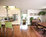 Developer Michael Kyle and his wife Joanne Higgins mix old and new in their living and kitchen areas.  Photo 13 of 15 in Lucky 7