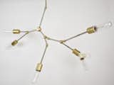 Lindsey Adelman of Lindsay Adelman Studio offers a free download on her website for making your own chandelier, a project called You Make It. The parts are easily accessible and she even will help you procure some, too.