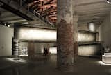 As I entered the third room, the air was heavy with the sense of precariousness. Anton Garcia-Abril & Ensamble Studio constructed 'Balancing Act,' two weighty, horizontal structures that incise the space diagonally and counteract the existing columns of the Arsenale building.