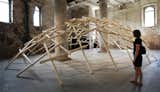 Amateur Architecture Studio of China displays their 'Decay of a Dome,' the exploration of a western form with traditionally Chinese construction techniques.  Photo 12 of 17 in Venice Biennale: Arsenale by Tiffany Chu