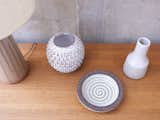 Here's another view of the mid-century ceramics the couple collects and displays around the house.  Bethany H’s Saves from Modern Urban Retreat in South Minneapolis
