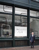 The aptly named exhibition Poetic License asked passersby to contemplate the deeper meaning of design from the window of Moss’s Greene Street landmark.