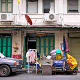 "Shophouse Front," Bangkok, Thailand. (2010)  Photo 2 of 10 in Bangkok's Storied Shophouses by Diana Budds