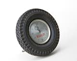 This Pirelli tire clock comes from around 1950, but it's inclusion on say a bedside table shows how deeply the notions of industry and speed had penetrated into contemporary life.
