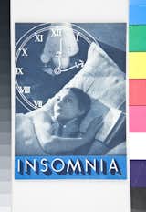 To me this is the perfect expression of the unsettled quality that more and more technology can inspire. Entertainments like Metropolis and City Lights showed different faces of that fear, and this one shows a far more pedestrian malady: insomnia. This ad from around 1935 is for Neurinase Alepsal.
