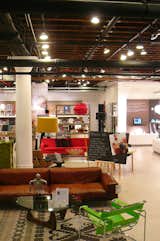 And downstairs, the only Conran shop in America, chockablock with sleek modern furniture and lighting.
