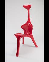 Fiberglass Floris Chair by German designer Günter Beltzig circa 1965.
