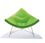The coconut chair in green vinyl, designed by George Nelson for Herman Miller in 1955. Nelson, who would design his famous Marshmallow sofa the following year, once remarked of Miller: “He is not playing follow-the leader.” Estimate: $3,000–$4,000. Photo courtesy of Los Angeles Modern Auctions.  Photo 3 of 10 in LAMA’s 50th by Erika Heet