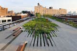 Earlier this year, in June 2010, I wrote about the winners of the 2010 National Design Awards, among them, James Corner, whose work includes New York's High Line. Though there are countless photographs of the elevated railroad-cum-city park, few capture it with such drama as Baan.