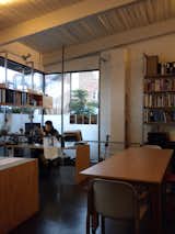 Before I packed up to head home, I visited local architects Prentis Hale and Thomas Schaer of Shed Built, whose kitchen renovation and bedroom addition we previously featured on dwell.com. Hard at work here is Schaer in the firm's office.