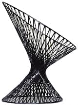 Carbon-fiber 'Spun Chair' by Mathias Bengtsson of Denmark, 2002. Photo by Jeppe Gudmundsen Holmgreen.