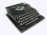 MP1 typewriter designed in 1932 by Aldo Magnelli for Olivetti.