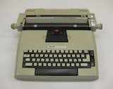 Lexikon 82 typewriter designed in 1975 by Mario Bellini, A. Macchi Cassia, G. Pasini, and S. Pasqui for Olivetti.