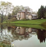 “The concept is similar to a chateau in the Loire Valley,” Platner said of his own house in Guilford, Connecticut.