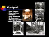 This image from Razavian's presentation shows the benefits, as well as some iterations, of designing with a courtyard and water feature.