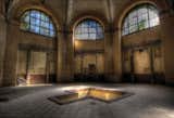 Bath House photographed in a hospital in Germany by James Farmer.