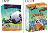 Panda Crunch, a cereal box design created by Montclair State University graphic design student Samuel Saez.