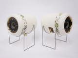 Ceramic speakers, by Emily Carr University of Art &amp; Design industrial design student Tom Chung.