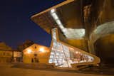 Among the ranking wine architecture is this tasting pavilion designed by Zaha Hadid. R. López de Heredia Viña Tondonia, 2006. Photo by Pepe Franco, courtesy of Viña Tondonia.