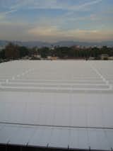 Here's a view of the roof extending off to the mountains. It has rather an appealing sense of infinity.