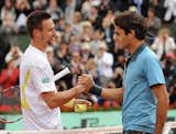 Robin Soderling bested Roger Federer in the 2010 French Open quarterfinals.
