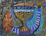 Young Warrior, glass-tile mosaic, Evelyn Ackerman, 1955.