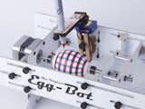 Eggbot, a CNC plotter for creating Easter Eggs on a small scale.