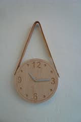 Wooden clock with leather strap by Brooklyn-based Stanley Ruiz, $225. "I first saw this clock when it was a prototype. I loved it then and am thrilled to finally have it for sale. Stanley really knows how to balance modern organic design with a utilitarian purpose. Between Stanley’s clock and the unraveling calendar, you have a good chance of successfully navigating 2011."