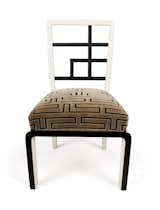 A 1930s side chair reveals Kozma’s occasional leanings toward Chinoiserie and Orientalism in his designs. Photo courtesy Szalon.  Photo 9 of 16 in Lajos Kozma, Hungarian Modernist by Erika Heet
