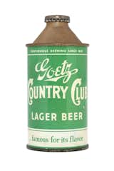 M. K. Goetz Brewing Co.'s Country Club lager, made in St. Joseph, Missouri, in the 1940s and 1950s.