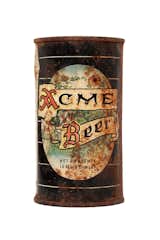 San Francisco's Acme Brewing Co. was one of the first California breweries to sell their beer in cans. This one dates to the second half of the 1950s.