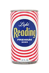 A can of Reading Brewing Co.'s light beer from Philadelphia dating to the 1970s.