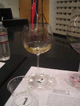 Here's the Montrachet glass we used to taste the Ceja Vineyards chardonnay.