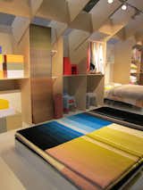 From there I wandered over to HAY, a good-looking booth full of brightly hued wares like this aptly named Colour Carpet by Dutch designers Scholten & Baijings.