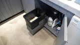 I love my under-counter recycling bin from IKEA.  Photo 5 of 17 in Hollywood Renovation: Week 6 by Linda Taalman