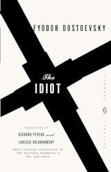 The Idiot was the first of six Dostoevsky jackets Mendelsund was asked to design.