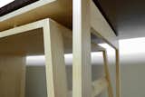Shown here, the details of the underside of the desk and storage space. Photo courtesy Robert Andrew Highsmith.  Photo 2 of 12 in The Work of Asher Israelow by Miyoko Ohtake