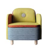 The Boop Armchair. "boop: The mystery of the boop shall never be revealed. But when saying "Boop" you must poke a random person on the nose."  Photo 5 of 10 in From Sweden: Note Design Studio by Amanda Dameron