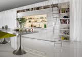 Philippe Starck's modern Library Kitchen won an imm Cologne 2011 Interior Innovation Award.