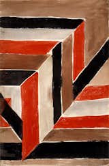 Abstract Diagonal Composition no. 1733, designed by Sonia Delaunay, France, 1925. Gouache on paper. Private collection. © L &amp; M SERVICES B.V. The Hague 20100623. Photo: © private collection.Don't miss a word of Dwell! Download our  FREE app from iTunes, friend us on Facebook, or follow us on Twitter!