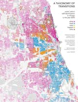 A Taxonomy of Transitions show the demographic breakdown of Chicago, Illinois. Maps like these help planners and policy makers understand their cities better. From Radical Cartography.
