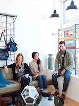 Kevin Carney, Bo Carney, and Ellen LeComte of Mohawk General Store and Amsterdam Modern.  Photo 1 of 11 in This Silver Lake Shop Redefines the General Store
