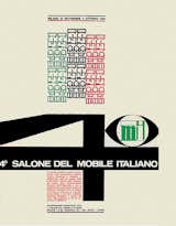 1964, Studio Becheroni-Marotta.  Search “unintroduzione al disegno italiano” from Salone Posters