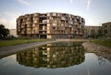 This dormitory, Tietgenkollegiet in Copenhagen, Denmark by Lundgaard & Tranberg Architects, was a surprising find on one of Kristal's trips. Photo by Jens Markus Lindhe.  Photo 3 of 5 in Marc Kristal on Immaterial World by Aaron Britt